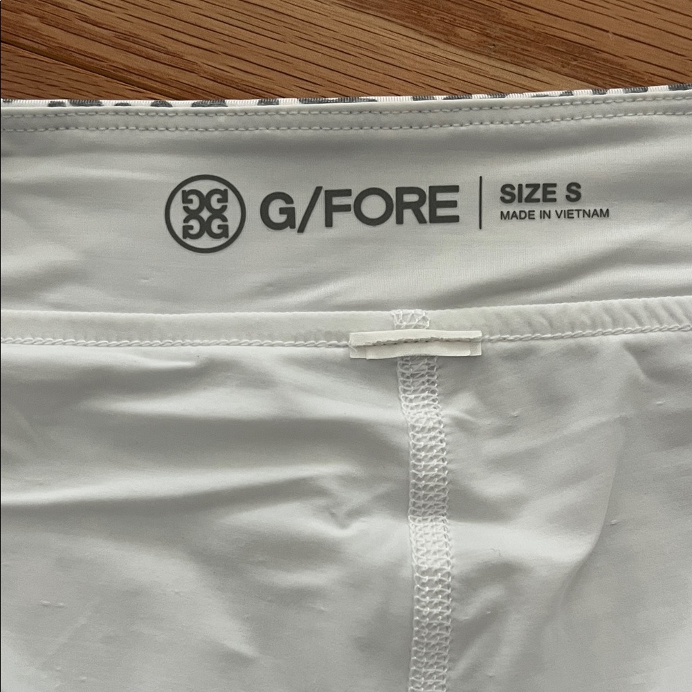 G/FORE Gray and White Patterned Skort - Picture 6 of 10